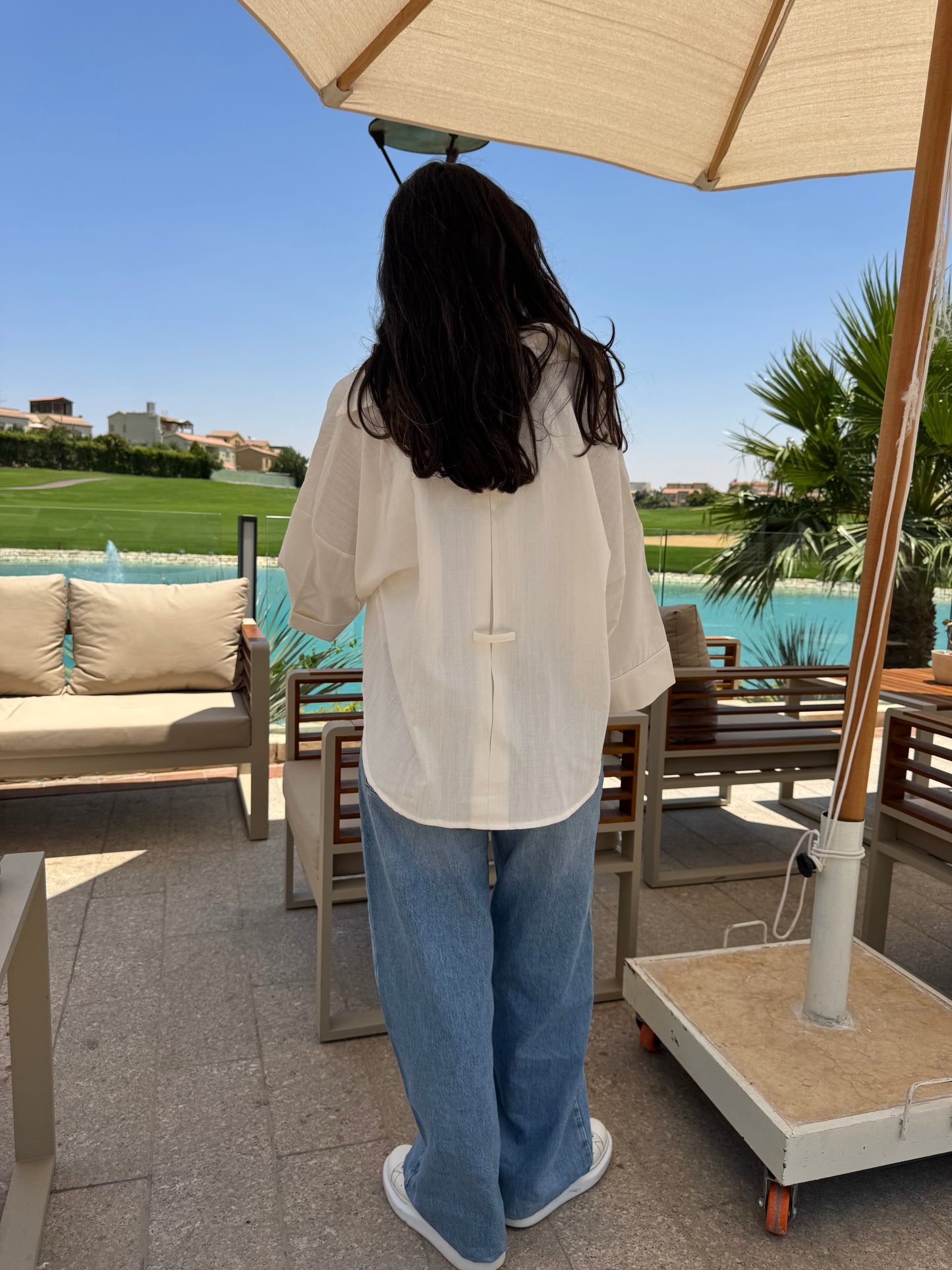 White Linen Shirt