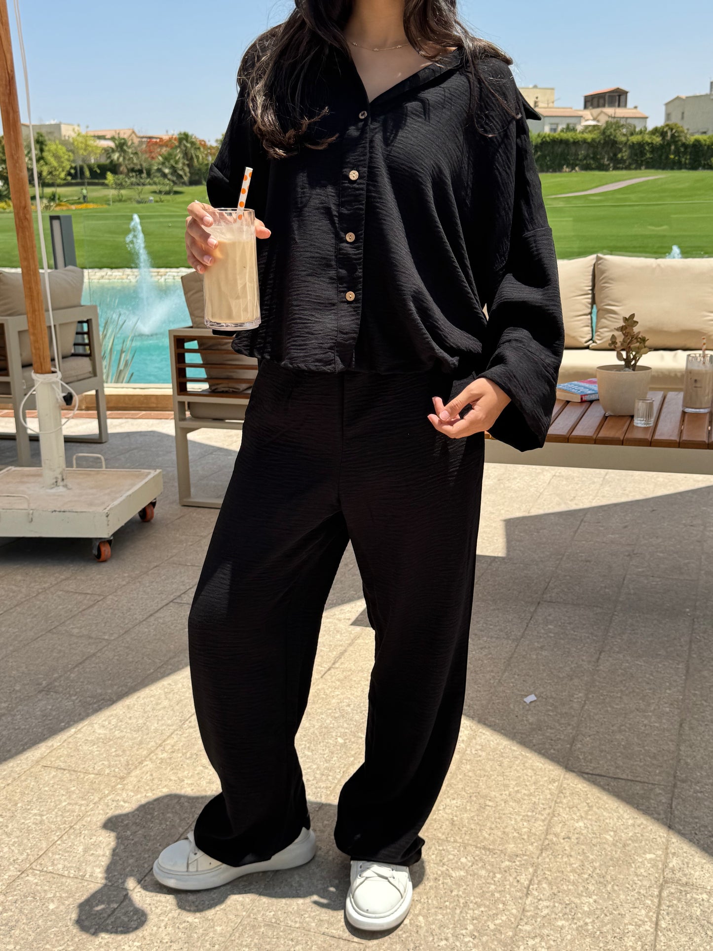 Black Linen Shirt