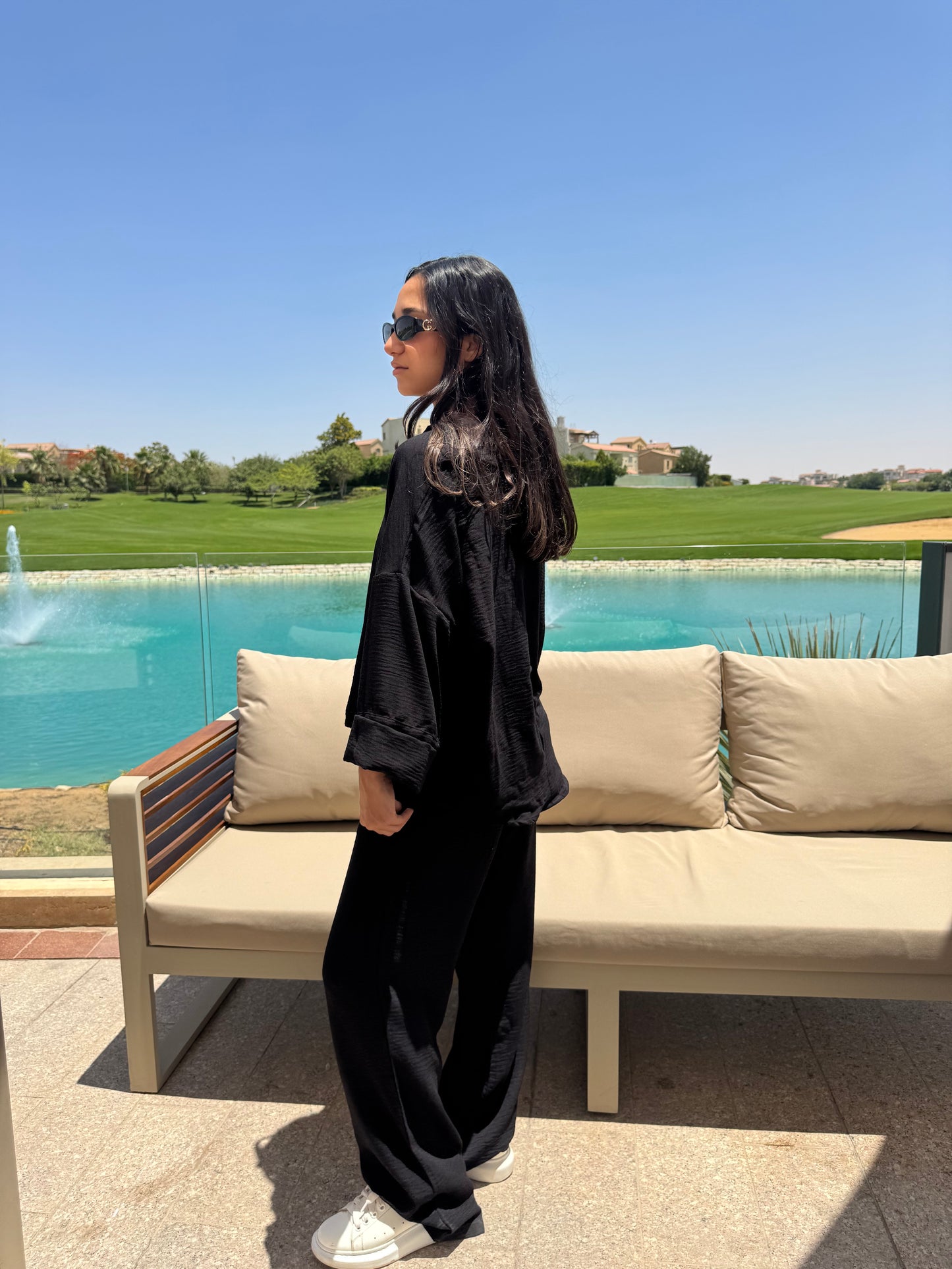 Black Linen Shirt