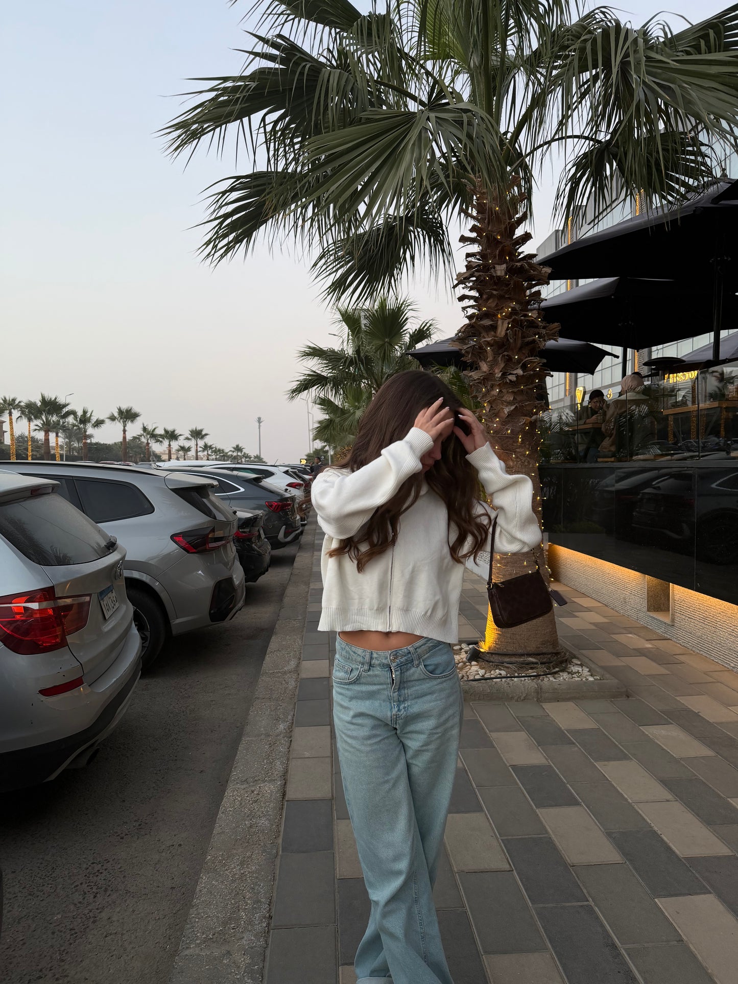 White Knitted Jacket